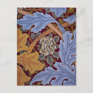 William Morris St James Acanthus Wallpaper Postkarte