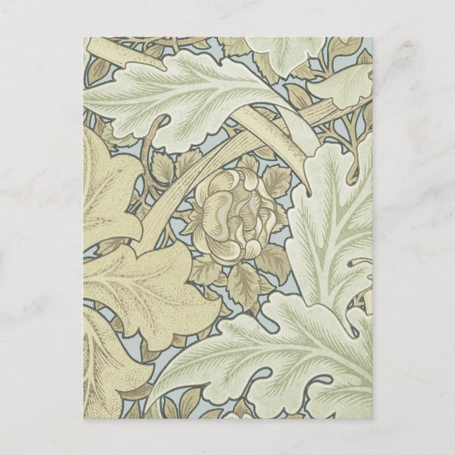 William Morris St James Acanthus Wallpaper Postkarte (Vorderseite)