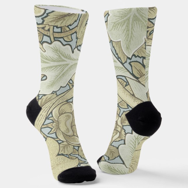 William Morris St James Acanthus Wallpaper Socken (Gewinkelt)