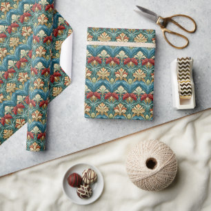 William Morris-Stil Geschenkpapier