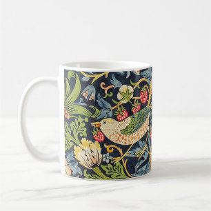 William Morris Strawberry Dieb Blumenmuster Kaffeetasse