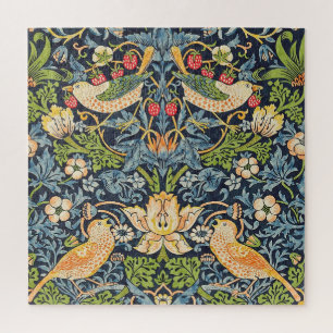 William Morris Strawberry Dieb Blumenmuster Puzzle