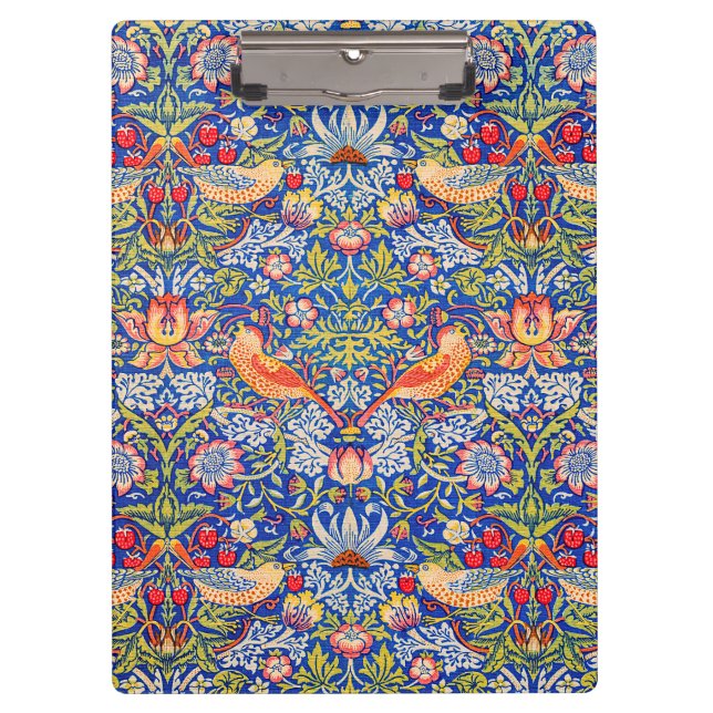 William Morris Strawberry Dieb Klemmbrett (Vorderseite)