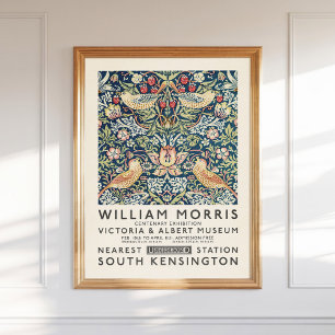 William Morris Strawberry Dieb Museo Cantonale d'A Poster