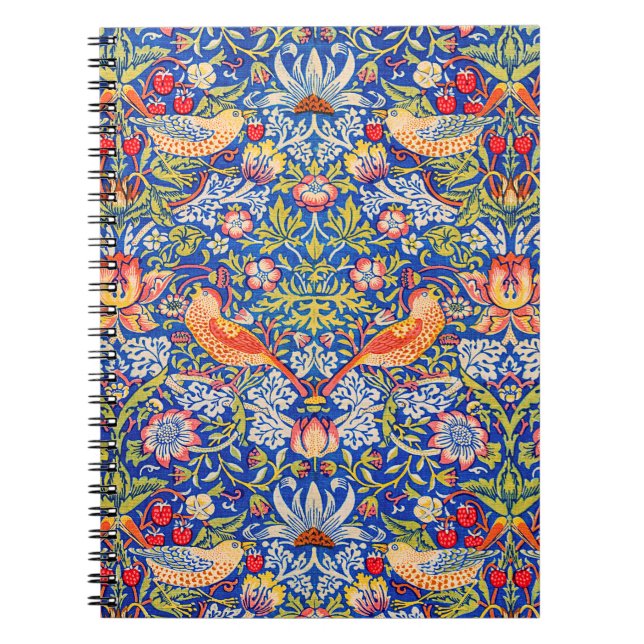 William Morris Strawberry Dieb Notizblock (Vorderseite)