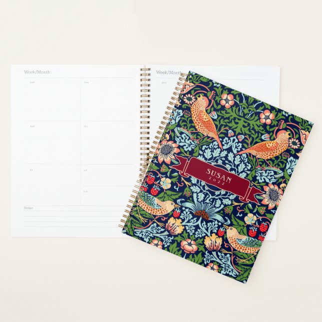 William Morris Strawberry Dieb Planner Planer (Anzeige)