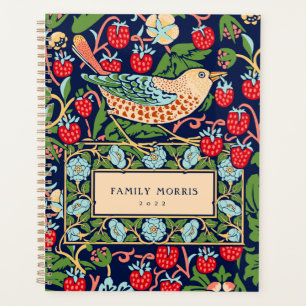 William Morris Strawberry Dieb Planner Planer
