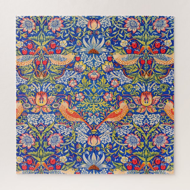 William Morris Strawberry Dieb Puzzle (Vertikal)