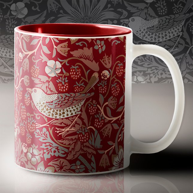 William Morris Strawberry Diief Coffee Tasse (Von Creator hochgeladen)