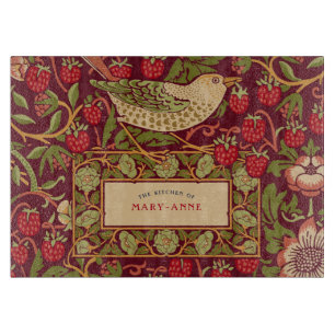 William Morris Strawberry Diief Cutting Board Schneidebrett