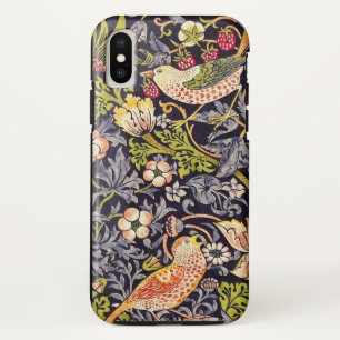 William Morris Strawberry Diief Floral Art Nouveau iPhone X Hülle