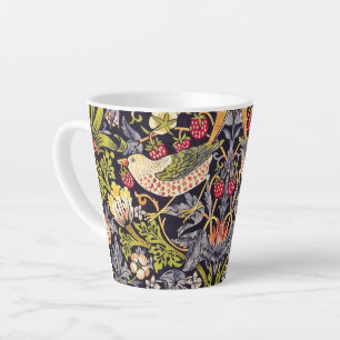 William Morris Strawberry Diief Floral Art Nouveau Milchtasse