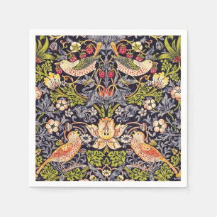 William Morris Strawberry Diief Floral Art Nouveau Serviette