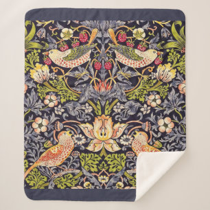 William Morris Strawberry Diief Floral Art Nouveau Sherpadecke