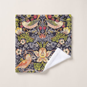 William Morris Strawberry Diief Floral Art Nouveau Waschlappen