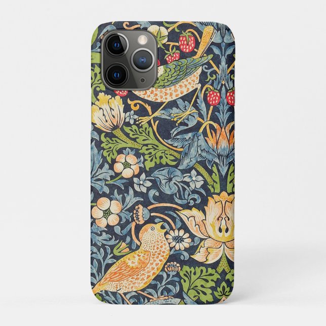 William Morris Strawberry Diief Floral Pattern Case-Mate iPhone Hülle (Rückseite)