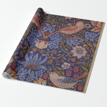 William Morris Strawberry Diief Floral Pattern