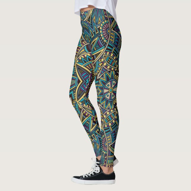 William Morris Strawberry Diief Floral Pattern  Leggings (Links)