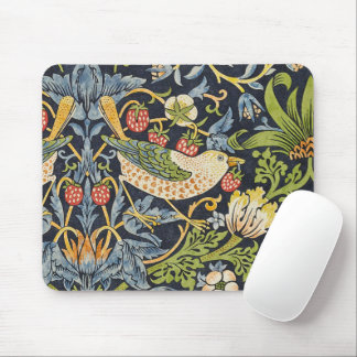 William Morris - Strawberry Diief Floral Pattern Mousepad