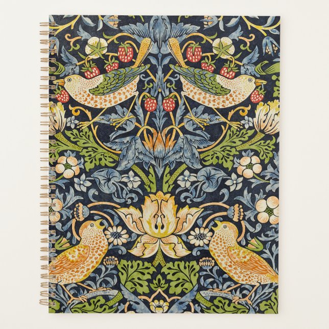 William Morris - Strawberry Diief Floral Pattern Planer (Vorderseite)