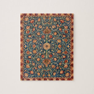 William Morris Strawberry Diief Floral Pattern Puzzle