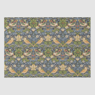 William Morris - Strawberry Diief Floral Pattern Seidenpapier