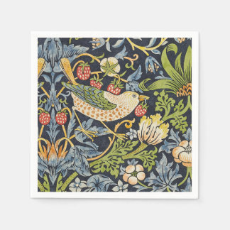 William Morris - Strawberry Diief Floral Pattern Serviette