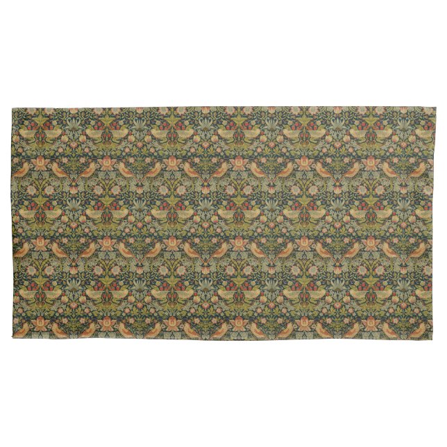 William Morris: Strawberry Diief Pillowcase Kissenbezug (Vorderseite)