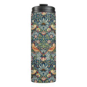 William Morris Strawberry Diief Thermal Tumbler Thermosbecher