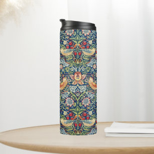 William Morris Strawberry Diief Thermal Tumbler Thermosbecher