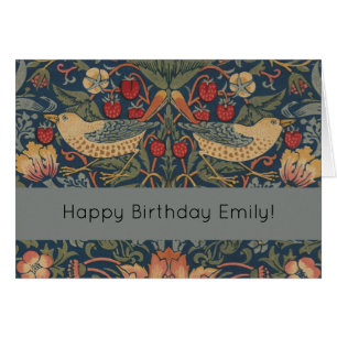 William Morris Strawberry Dives Birds