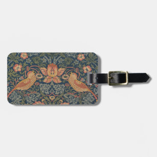 William Morris Strawberry Dives Birds Gepäckanhänger