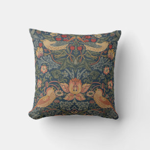 William Morris Strawberry Dives Birds Kissen