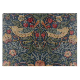 William Morris Strawberry Dives Birds Schneidebrett