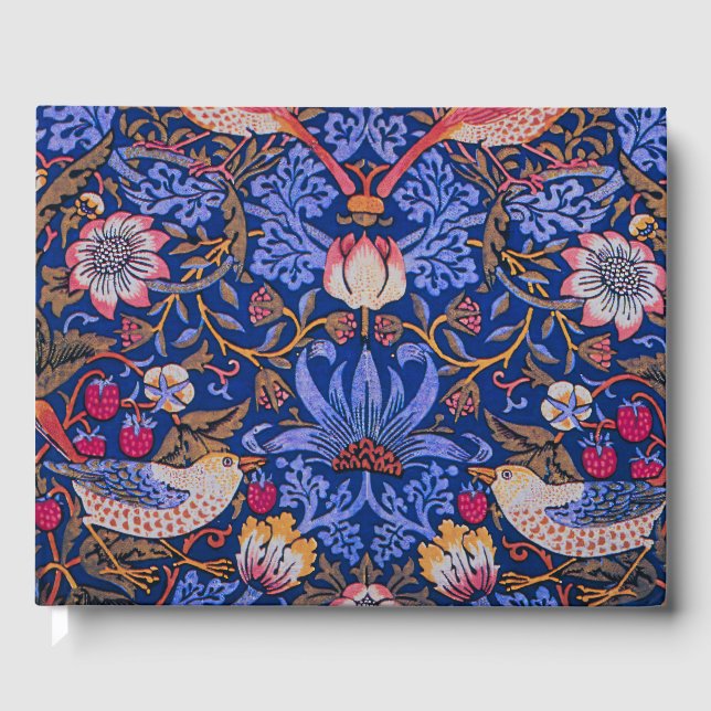 William Morris Strawberry Gästebuch (Vorderseite)