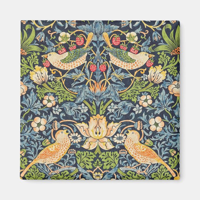William Morris Strawberry Magnet (Vorne)