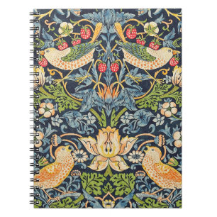 William Morris Strawberry Notizblock