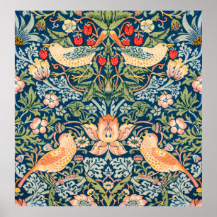 William Morris Strawberry Poster