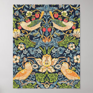 William Morris Strawberry Poster