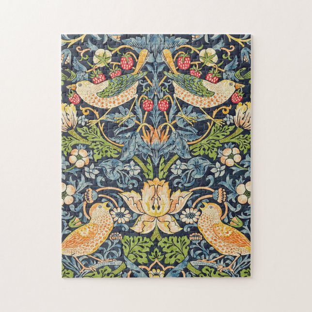 William Morris Strawberry Puzzle (Vertikal)