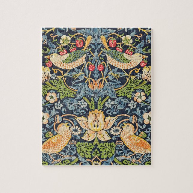 William Morris Strawberry Puzzle (Vertikal)