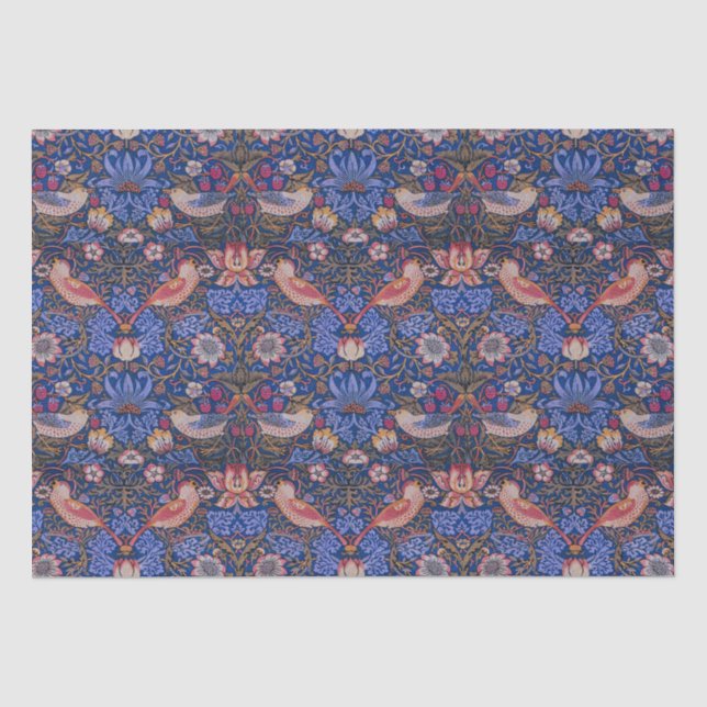 William Morris Strawberry Seidenpapier (Vorderseite)