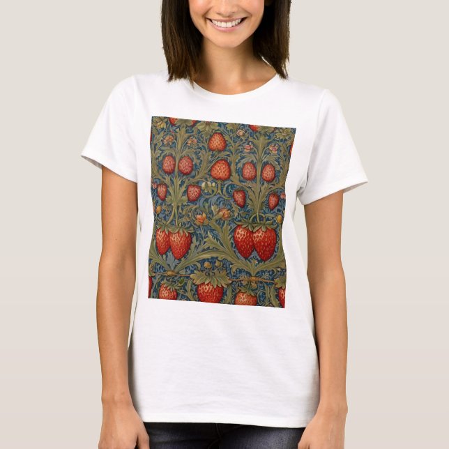 William Morris Strawberry T-Shirt (Vorderseite)