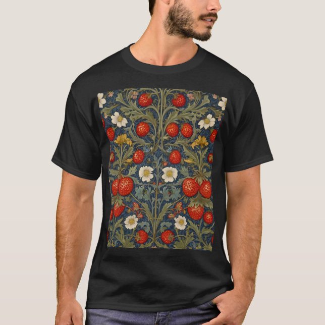 William Morris Strawberry T-Shirt (Vorderseite)