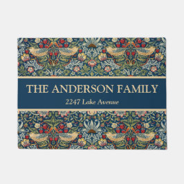 William Morris Strawberry Thief Artistic Vintag Fußmatte