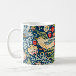 William Morris Strawberry Thief Blumenmuster Kaffeetasse