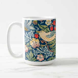 William Morris Strawberry Thief Blumenmuster Kaffeetasse