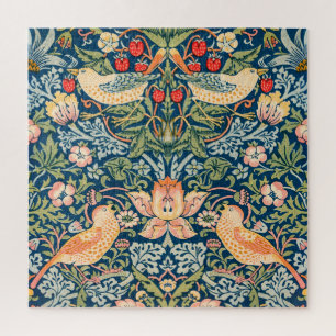 William Morris Strawberry Thief Blumenmuster Puzzle