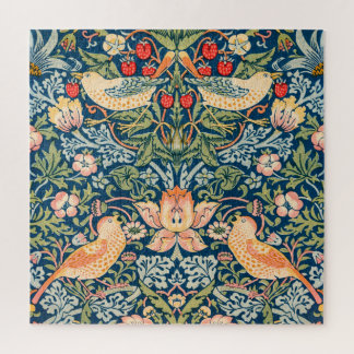 William Morris Strawberry Thief Blumenmuster Puzzle