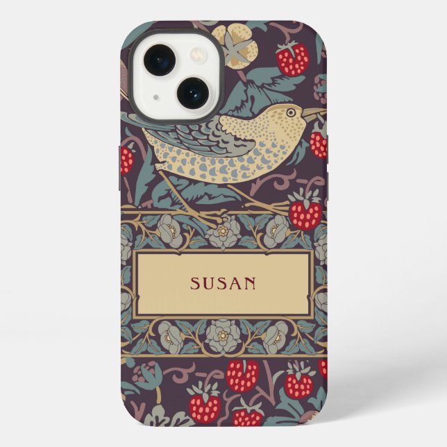 William Morris Strawberry Thief Case-Mate iPhone C Hülle (Rückseite)